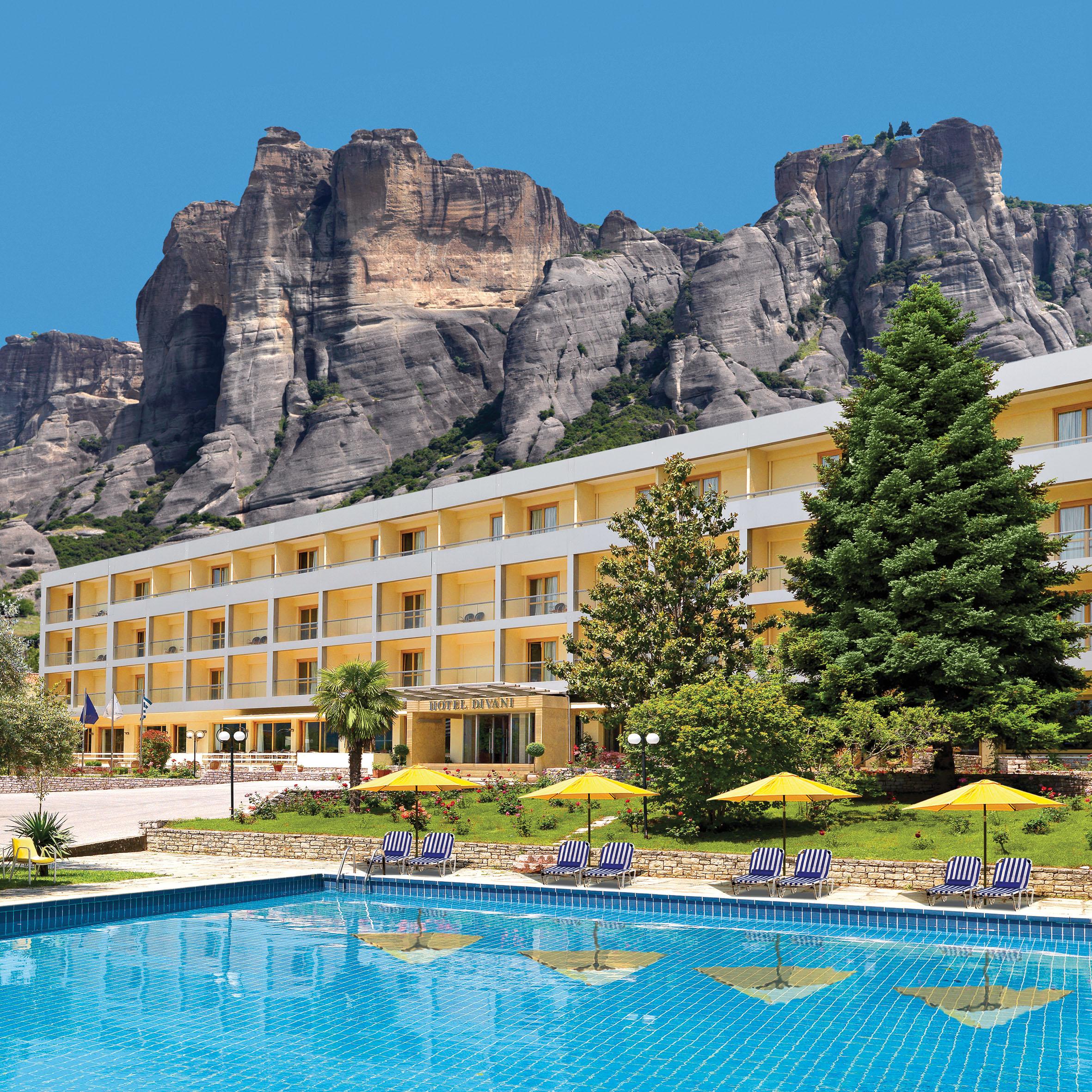Divani Meteora Hotel Kalampáka Buitenkant foto